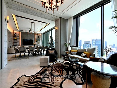 Condos for rent Surawong Road : 4-BR Condo at The Residences At Sindhorn Kempinski Hotel Bangkok near BTS Ratchadamri (ID 1650116)