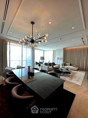 Condos for rent BTS Chit Lom : 3-BR Condo at Sindhorn Residence near BTS Ratchadamri (ID 2070020)