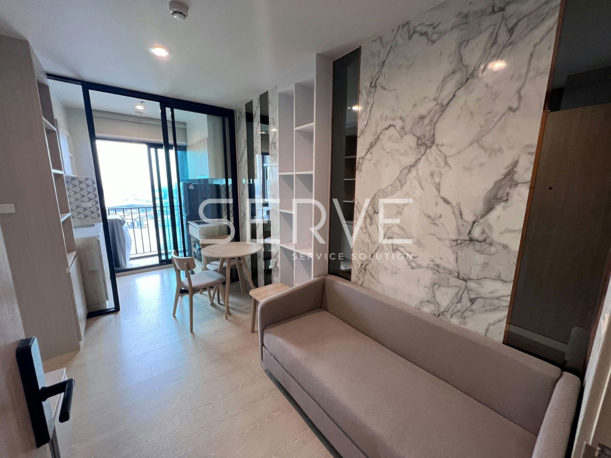 รูป 1นอน ห้องแต่งหรู ชั้นสูงสุด 20+ เฟอร์ครบ ส่วนกลางจัดเต็ม คอนโดใหม่ทำเลดี เดิน20ก้าว ถึง เมกาบางนา @ NUE Mega Plus Bangna - รูปที่ 1/6