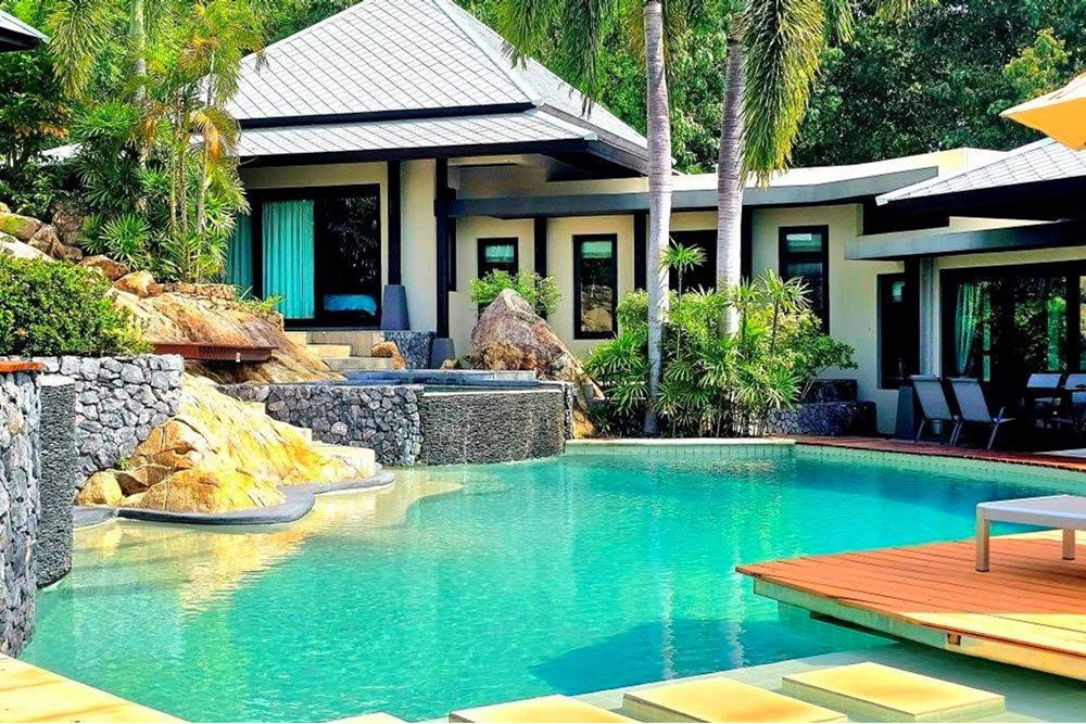 รูป [920121018-311] วิลล่าสระว่ายน้ำ 3 ห้องนอนพร้อมสวนขนาดใหญ่และวิวทะเล ใกล้ ร.ร.นานาชาติ - รูปที่ 30/80