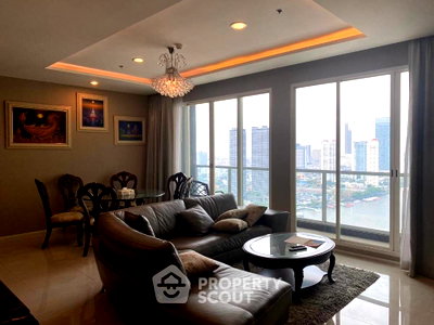 คอนโดให้เช่า : คอนโด 3 ห้องนอน เมนัม เรสซิเดนซ์ ชั้น 26 ใกล้ BTS สะพานตากสิน (ID 1548487)