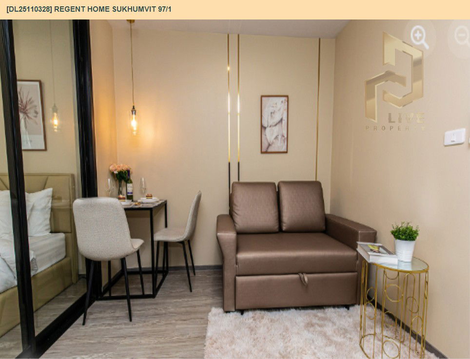 picture DL25110328 Condo for rent, Regent Home Sukhumvit 97/1 near BTS Bang Chak, ready to move in, call urgently 0638692663 LineID @534wlwof - 2/9