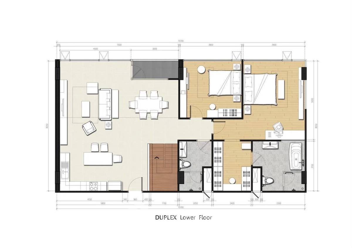รูป คอนโด 2-ห้องนอน ที่ เดอะ สตาร์ ฮิลล์ คอนโด เชียงใหม่ ใน สุเทพ (ID 2285538) - รูปที่ 4/29