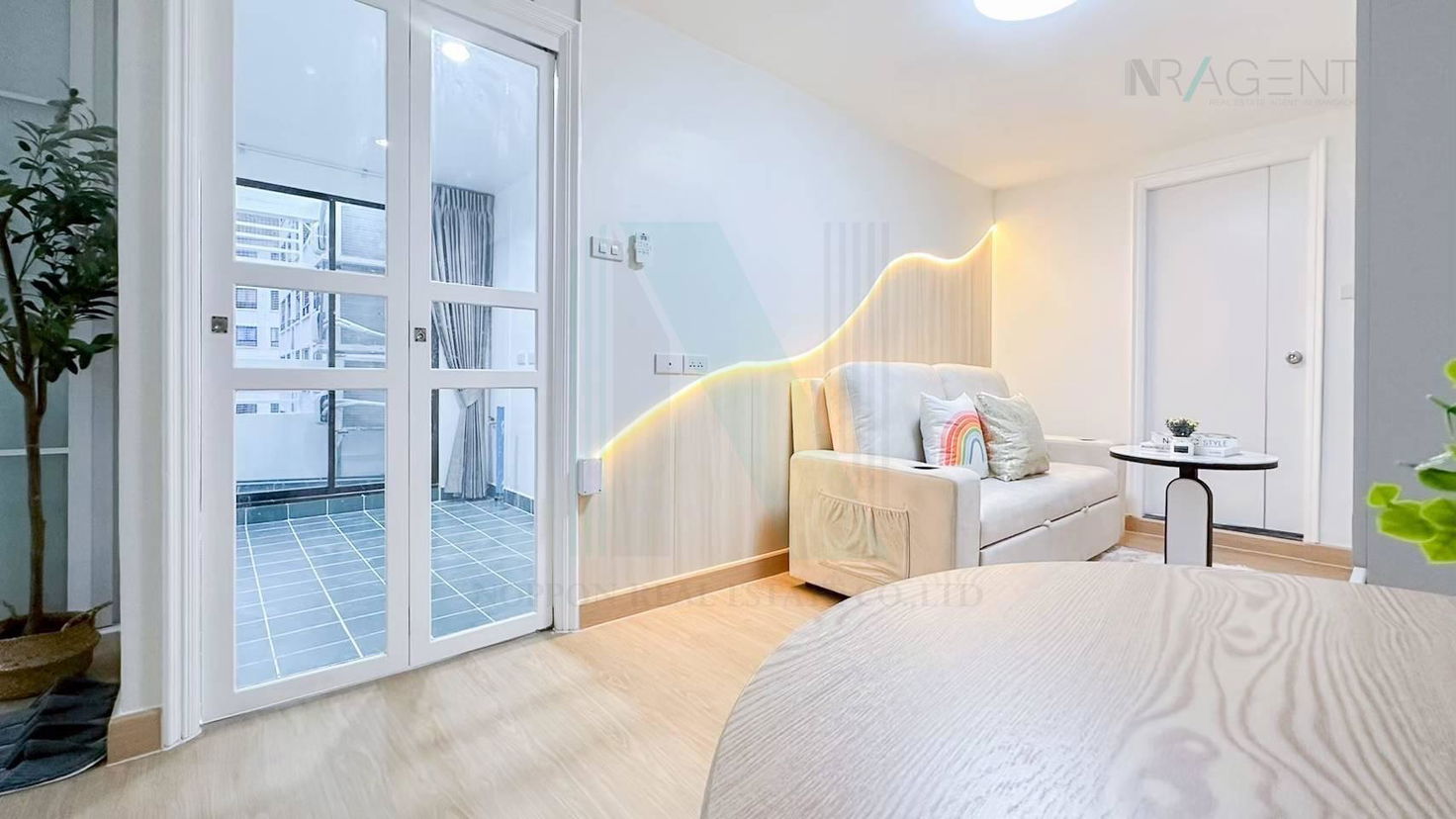 picture ð For Rent Condo LUMPINI PLACE SUANPLU - SATHORN Building 1, Floor 6,2 bed room, Room size 47 sqm - 4/8