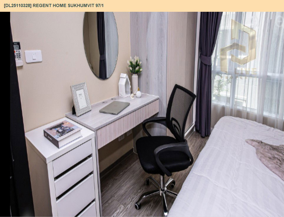 picture DL25110328 Condo for rent, Regent Home Sukhumvit 97/1 near BTS Bang Chak, ready to move in, call urgently 0638692663 LineID @534wlwof - 4/9