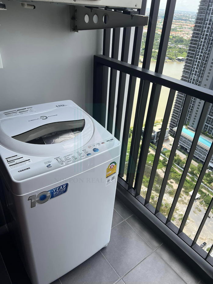 picture For rent condo THE POLITAN RIVE Building 1, Floor 44,1 bed room, Room size 25.00 sqm - 7/8