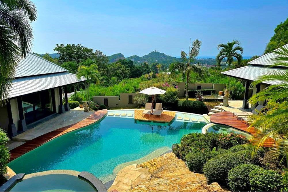 รูป [920121018-311] วิลล่าสระว่ายน้ำ 3 ห้องนอนพร้อมสวนขนาดใหญ่และวิวทะเล ใกล้ ร.ร.นานาชาติ - รูปที่ 20/80