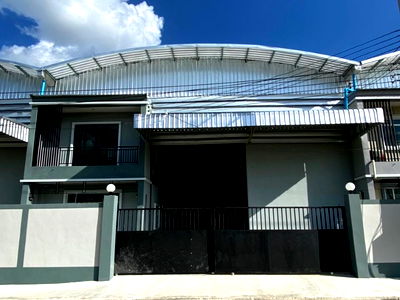 โรงงาน นิคมสินสาคร : ขายหรือเช่า โรงงาน โกดัง ออฟฟิศ 2 ชั้น โครงการทรัพย์รุ่งเรือง ( คอกกระบือ ) ขนาดพื้นที่รวม 680 ตร.ม. ทำโรงงานได้ แถวคอกกระบือ จังหวัดสมุทรสาคร