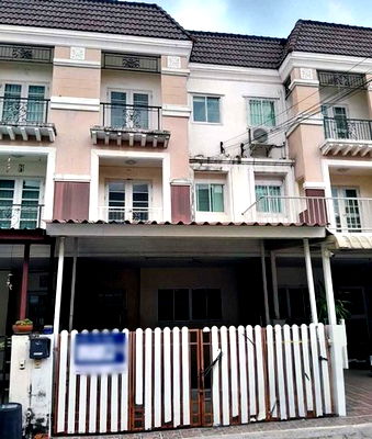 ทาวน์โฮม ถนนพุทธบูชา : B00451 ขายทาวน์เฮ้าส์ หมู่บ้านสรัญทร พุทธบูชา 36 กรุงเทพมหานคร