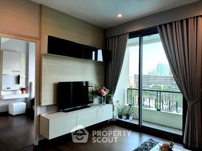 คอนโดให้เช่า : คอนโด 1-ห้องนอน ที่ คิว อโศก ใกล้ MRT เพชรบุรี (ID 2103420)