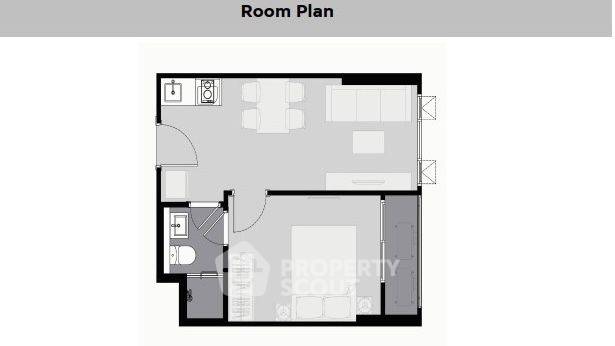 picture 1-BR Condo at LIFE Rama 4 - Asoke near MRT Queen Sirikit National Convention Centre (ID 1928517) - 7/7