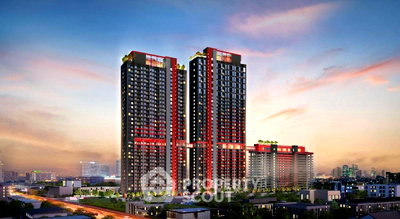 Condos for sale : High-Floor 1-BR 30 Sqm At Aspire Huai Khwang Near MRT Huai Khwang (ID 1896861)