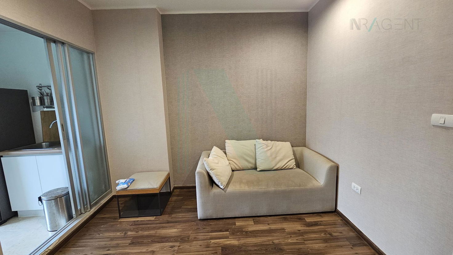 รูป 🚩 ให้เช่าคอนโด ยู ดีไลท์ รัชวิภา อาคาร 1 ชั้น 18 1 ห้องนอน ขนาด 30 ตรม ใกล้ วัดเสมียนนารี - รูปที่ 2/8