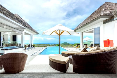 Houses for sale Phuket : [920081021-104] Seaview villa. Layan beach,high ROI