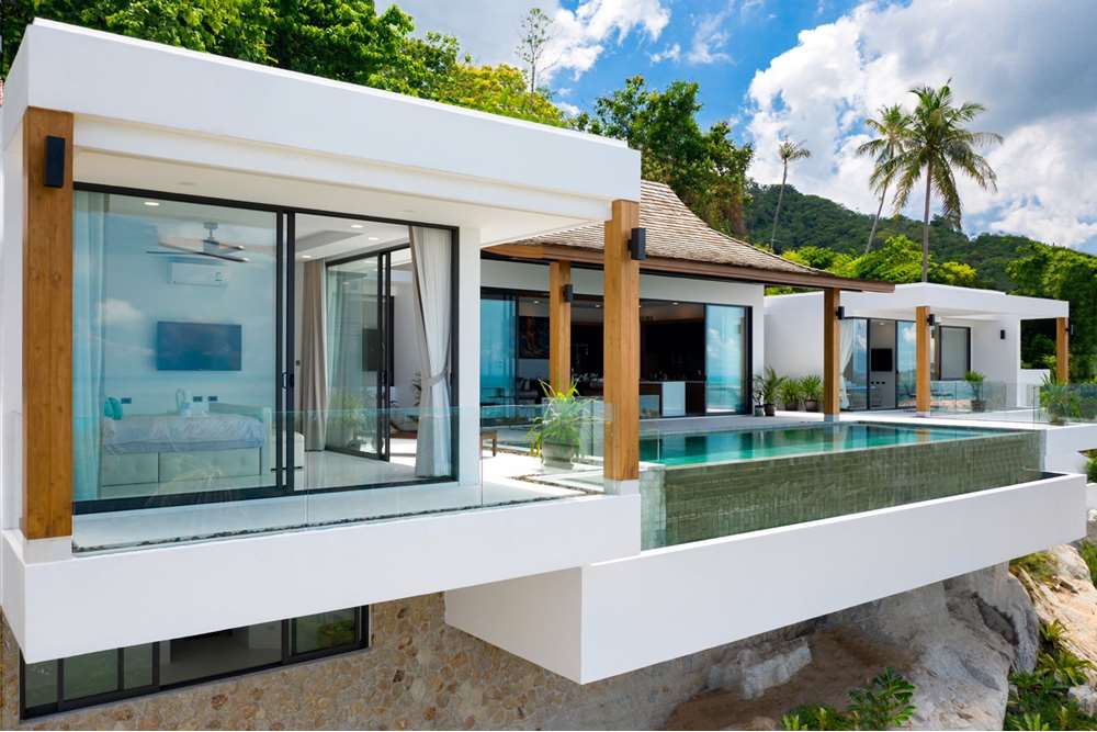 รูป [920121001-2296] Seaview 4-Bedroom Pool Villa for Rent in Chaweng Noi, Koh Samui - รูปที่ 9/13