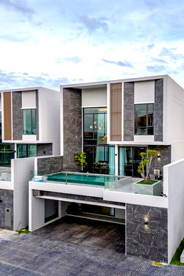 บ้านเดี่ยว ถนนเทพรักษ์ : โครงการ : ไฮบิวรี่ วัชรพล–รามอินทรา  พร้อมอยู่