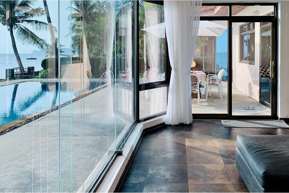 รูป [920621004-81] ขายที่ดินพร้อมวิลล่าติดทะเล บนเกาะพะงัน - 77 ล้านบาท ️ - รูปที่ 16/30