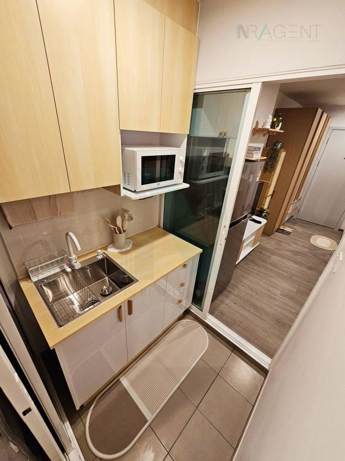 รูป 🎊 ให้เช่าคอนโด รีเจ้นท์ โฮม บางนา อาคาร D ชั้น 28 1 ห้องนอน ขนาด 28 ตรม ใกล้ BTS บางนา - รูปที่ 7/8