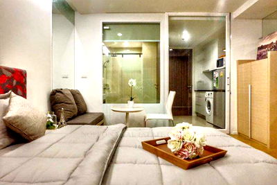 Condos for sale BTS Asok : 🚩 For sell condo 15 SUKHUMVIT RESIDENCES Building 1, Floor 7,Studio, Room size 23.00 sqm