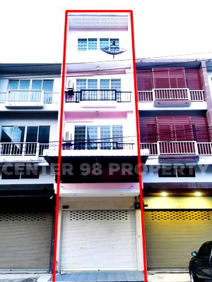 อาคารพาณิชย์ กรุงเทพมหานคร : ขายอาคารพาณิชย์รีโนเวทใหม่ โครงการมั่งมีแสนสุข