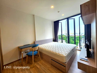 Condos for rent : River view 2 Bedrooms unit for rent in Kawa Haus. T77 community with a British international school Prep and Sansiri farm. On Nut living area. 