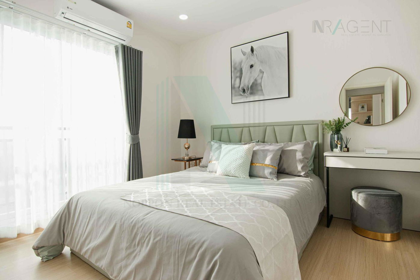 picture ð For Rent Condo SUPALAI VERANDA PHASI CHAROEN STATION Building B, Floor 12A,2 bed room, Room size 51 sqm - 1/8