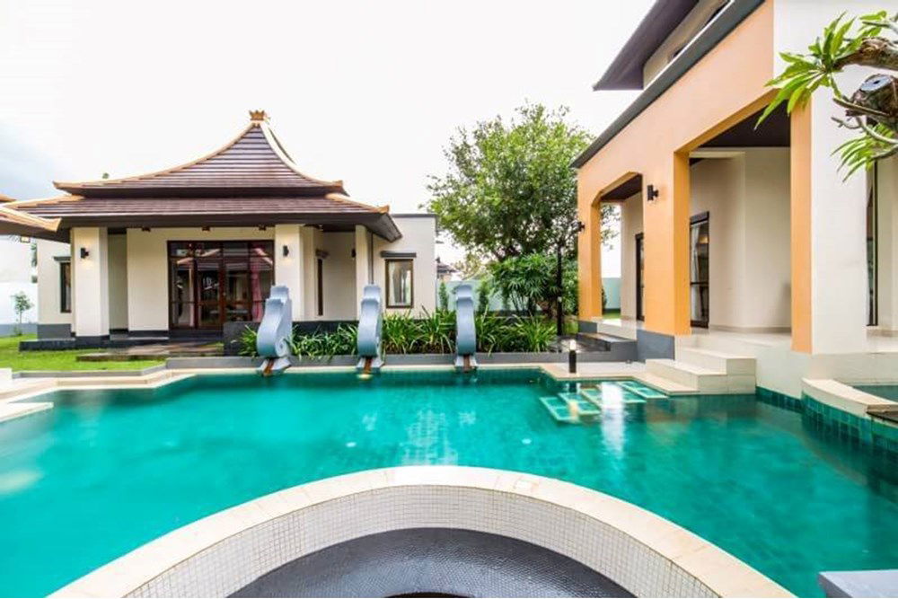 รูป [920311004-2222] เช่าพูลวิลล่าหรู สไตล์ไทยโมเดิร์น ภูธารา พัทยา - รูปที่ 6/18