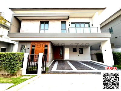 เช่าบ้านเดี่ยว สนามบินสุวรรณภูมิ : เช่า บ้านเดี่ยว The City บางนา ใกล้ Mega Bangna เพียง 800 เมตร