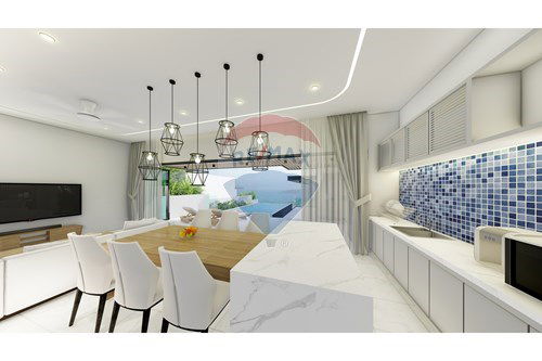 รูป [920121001-2918] 4-Bedroom Sea View Pool Villa - Bophut Hills, Koh Samui - รูปที่ 6/7