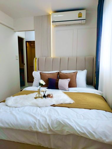 P-42356 ให้เช่า คอนโด ลุมพินี มิกซ์ เทพารักษ์-ศรีนครินทร์  จังหวัดสมุทรปราการ พร้อมอยู่ ราคาถูก Line Id: @easythaihome 085-592-2897