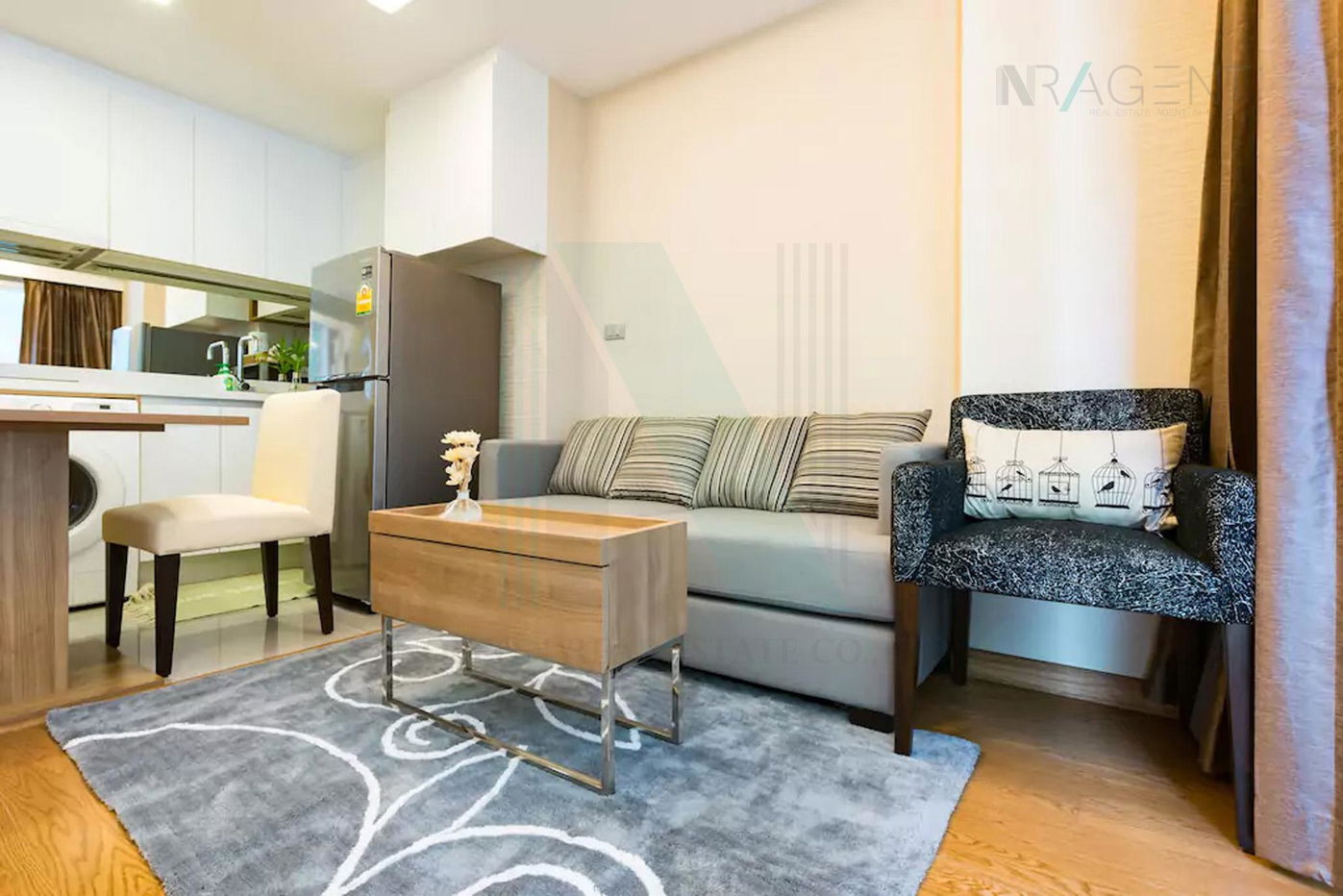 รูป 🔺 ขายคอนโด อินเตอร์ ลักส์ พรีเมียร์ สุขุมวิท 13 อาคาร 1 ชั้น 1 1 ห้องนอน ขนาด 30 ตรม ใกล้ Insaf Minimart - รูปที่ 6/8