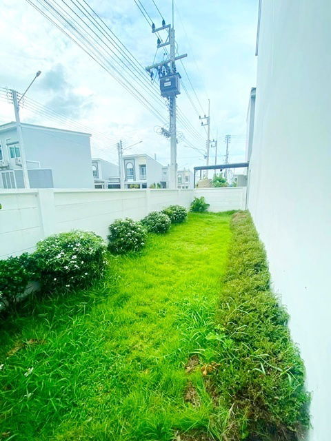 รูป รร.เทคโนโลยีแหลมทอง 1.2 กม. โลตัส วัดไพร่ฟ้า 1กม.ให้เช่า ทาวน์โฮม 2 ชั้น 3 นอน 2 น้ำ รพ.ปทุมธานี 3.6 กม.ถ. กรุงเทพ-ปทุมธานี - รูปที่ 6/8