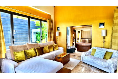 บ้านเดี่ยว สุราษฎร์ธานี : [920121063-87] Be on Bang Po beach in 4 minutes!!  2 Bed Villa with Part Sea View