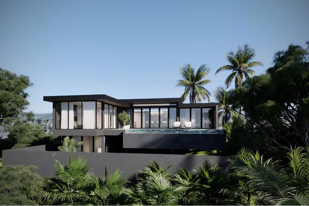 รูป [920621004-129] วิลล่าหรูโมเดิร์นพร้อมวิวทะเล - หาดยาว เกาะพะงัน - รูปที่ 3/13