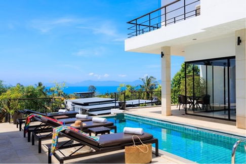 [920121001-2919] Bang Por Bliss: 5 Bedroom Sea View Villa with Infinity Pool