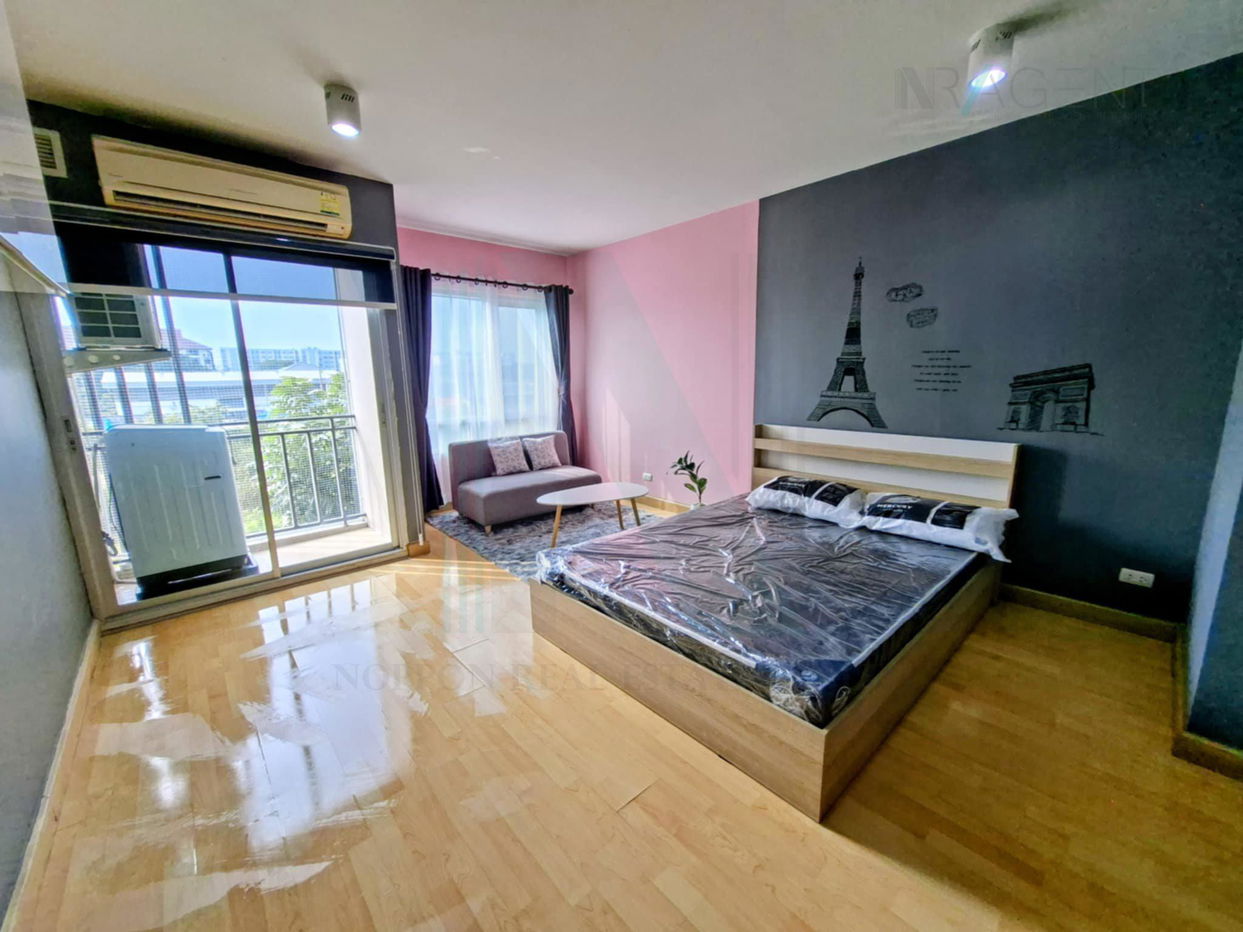 picture 📌 For Rent Condo IRIS AVENUE ONNUCH - SUVARNABHUMI Building 1, Floor 3,Studio, Room size 28 sqm - 3/8
