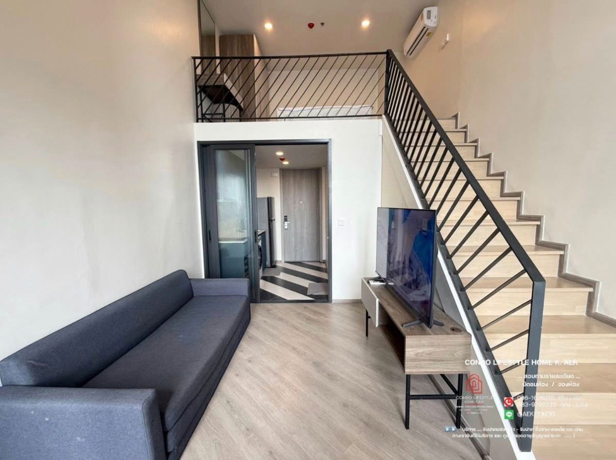 รูป ▶️ปล่อยเช่าคอนโด : THE BASE Saphanmai (เดอะ เบส สะพานใหม่) ➖➖➖➖➖➖➖➖ ♦️ห้อง ( Duplex 2 ชั้น ) ว่างพร้อมอยู่ ➖ นะคะ - รูปที่ 4/12