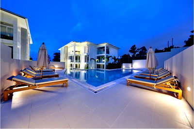 เช่าทาวน์โฮม เกาะสมุย สุราษฎร์ธานี : [920121083-12] 3 bed 3 bath Townhome in Choengmon Beach