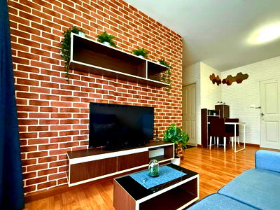 Condos for sale : 1-Bedroom Condo for Sale Near Hua Hin Beach – The Trust Hua Hin, Quiet Area & Partial Sea View "