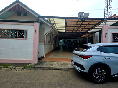 เช่าบ้านเดี่ยว ม.เอเชียอาคเนย์ : ให้เช่าบ้านชั้นเดียว ในเพชรเกษม 59 ใกล้ The Mall บางแค บนที่ดิน 100 ตรว. สำหรับพักอาศัย โฮมออฟฟิสหรือธุรกิจ 