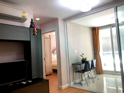 ขายคอนโด : ขายคอนโด เมย์แฟร์ เพลส สุขุมวิท 64 อาคาร 1 ชั้น 2 1 ห้องนอน ขนาด 35 ตรม ใกล้ BTS สถานีปุณณวิถี