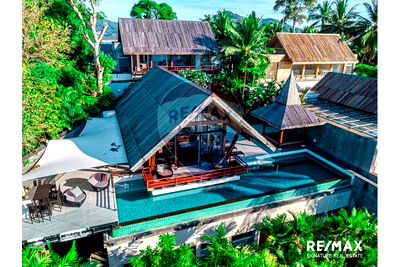 บ้านเดี่ยว ถลาง ภูเก็ต : [920491004-160] วิลล่าหรู 4 ห้องนอนติดทะเล