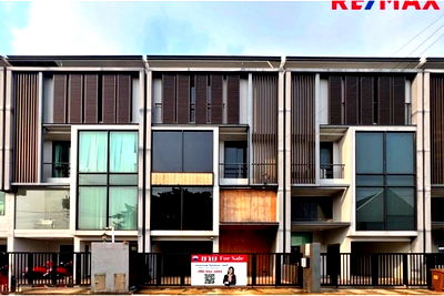 ทาวน์โฮม ถนนลาดพร้าว : [920091001-1046] ขาย โฮมออฟฟิศหรู 4 ชั้น THE FRONT ลาดพร้าว-รัชดา