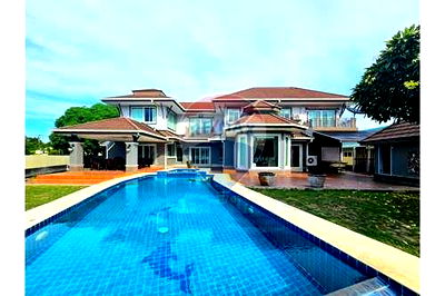 Houses for sale Cha-Am Petchburi : [920601001-268] Palm Hills, Stunning Lake & Mountain View, 4 Bed 6 Bath in Hua Hin