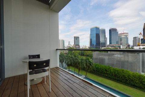 ✨Luxury Condo ใจกลางสาทร บรรยากาศ resort เพียง 1 กม.จาก One Bangkok & MRT📍The Sukhothai Residence, สภาพดีมาก หันทิศตะวันออก