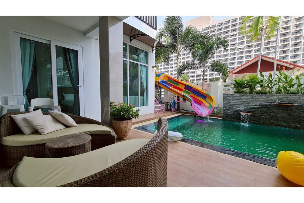 รูป [920311028-281] เช่าบ้านพูลวิลล่าพัทยา Royal Park Village ใกล้หาดจอมเทียน - รูปที่ 9/32