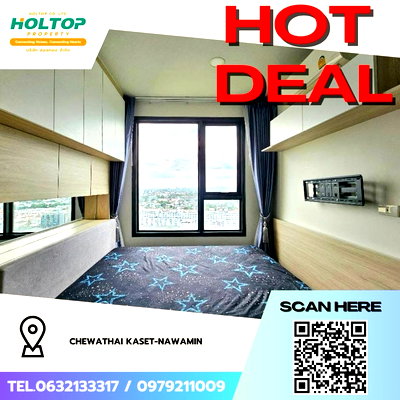 Condos for rent : #Z3157💥 131168 🔥Condo for rent: Chewathai Kaset-Nawamin
