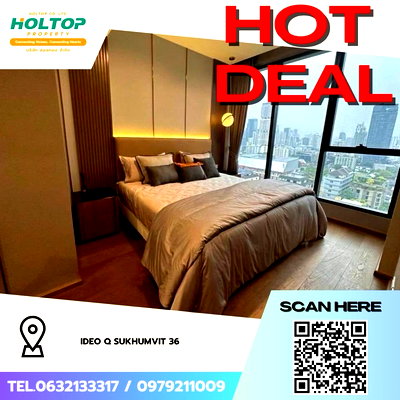 Condos for rent : #Z3150💥 121168 🔥Condo for rent: Ideo Q Sukhumvit 36