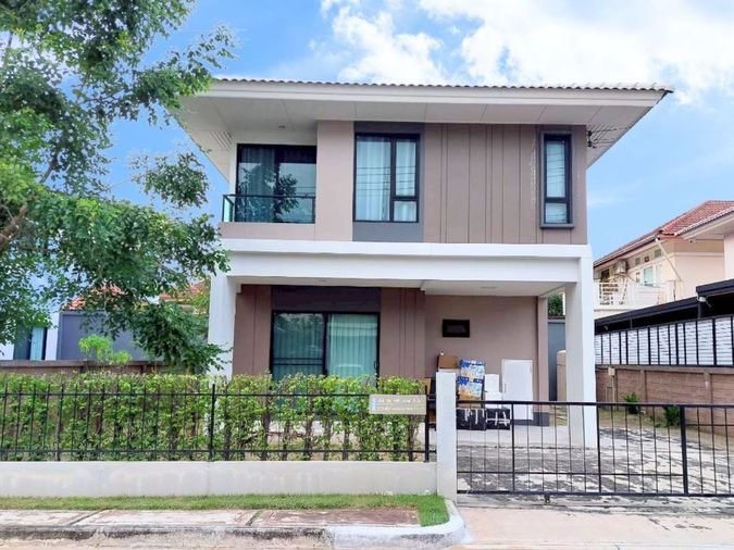 ขายบ้านเดี่ยว คณาสิริ รังสิต คลอง 2  จุดเด่นที่ ราคาถูกสุด คุ้มค่ากับเนื้อที่และทำเล ใกล้ BTS สถานีคูคต 