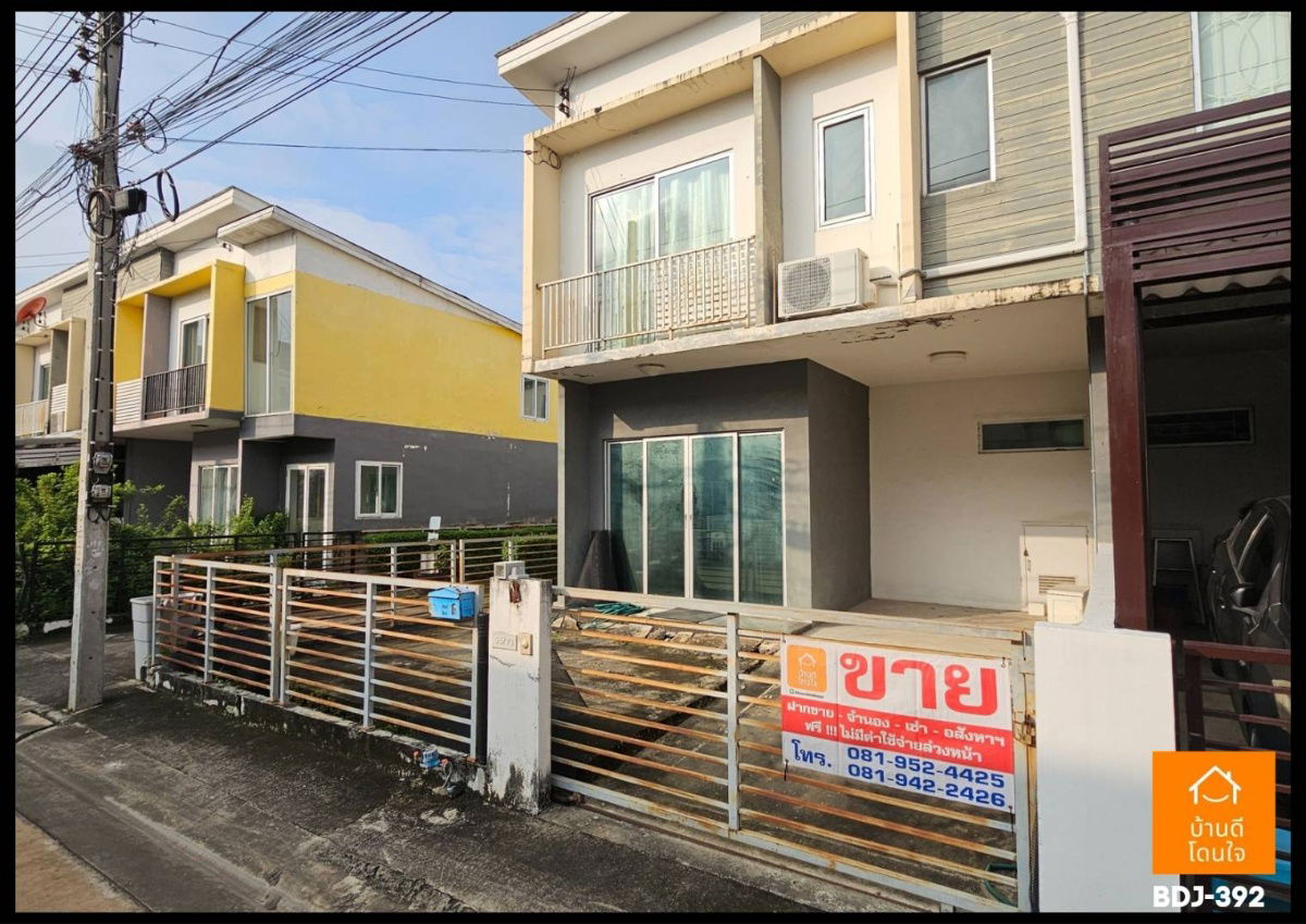 picture Old house, needs renovation, The Connect Chaengwattana 2 (21 sq m), 3 bedrooms, 2 bathrooms, next to the MRT, Muang Thong Thani Lake Station - 3/24